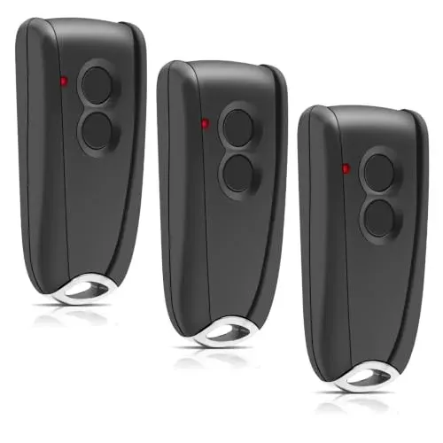 Télécommande Hörmann EcoStar RSC2-433, lot de 3 compatibles