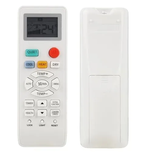 Télécommande compatible Haier YR-HD01, YL-HD04, YR-HD06
