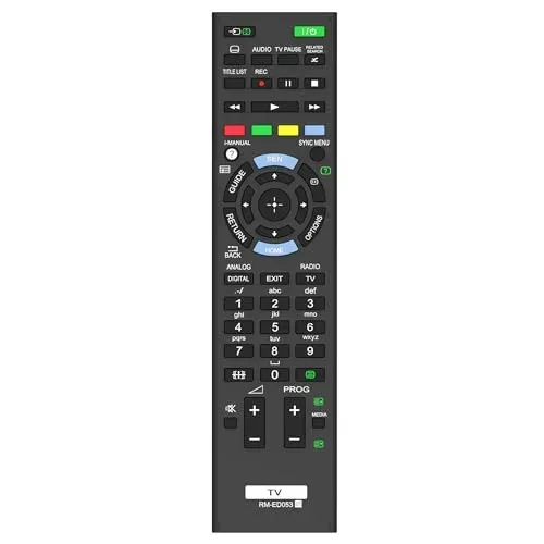 Télécommande compatible Sony Bravia RM-ED053