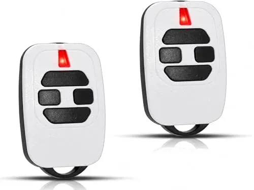 Lot de 2 télécommandes DEA 433,92 MHz 4 boutons Voltvera