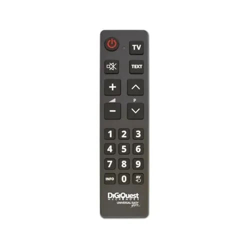Télécommande TV Digiquest Easy Plus à grandes touches