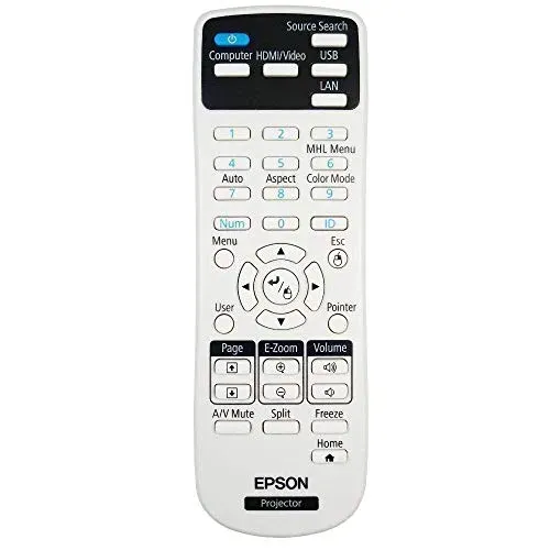 Télécommande de rechange pour projecteur Epson H842C