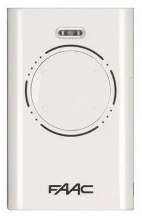 Télécommande FAAC XT4 433 SLH blanche