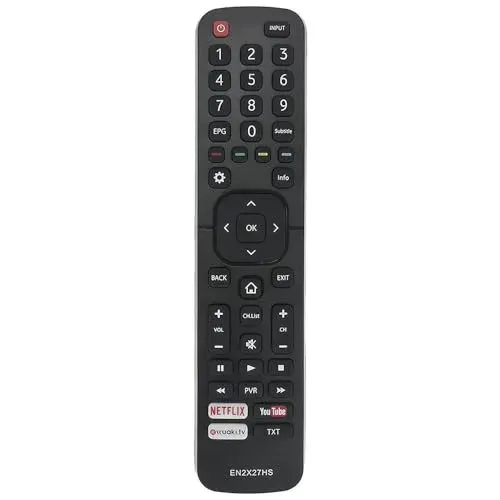 Télécommande FOXRMT EN2X27HS pour Hisense Smart TV