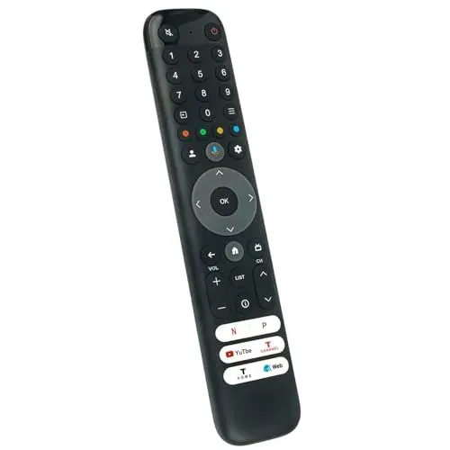 Télécommande FOXRMT RC833 GUB1 pour TCL Smart TV