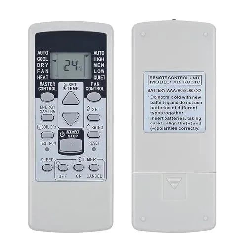 Télécommande GOUYESHO AR-RCD1C pour climatiseur Fujitsu