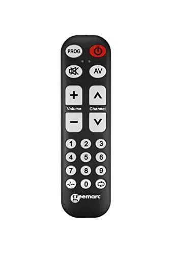 Télécommande Geemarc TV1 à gros boutons