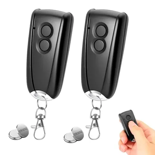 Glitfix KF010054 lot de 2 télécommandes Ecostar 433,92 MHz