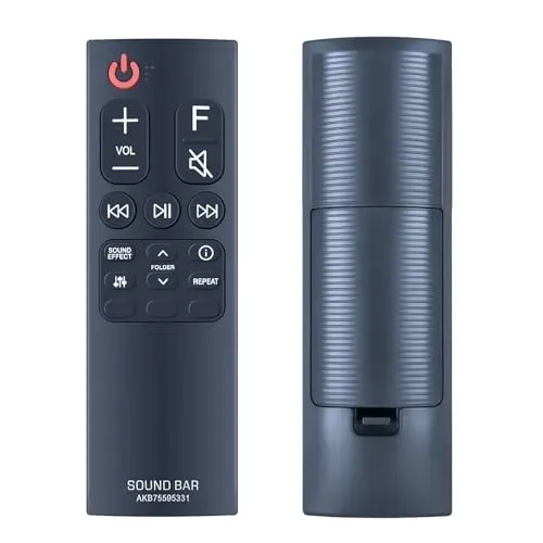 Télécommande de rechange GOUYESHO AKB75595331 pour barre de son LG