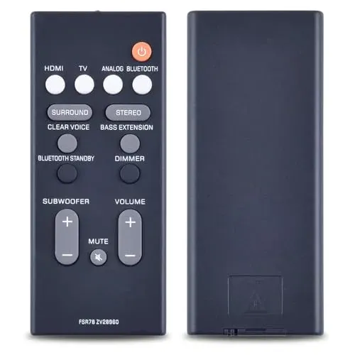 Télécommande GOUYESHO FSR78 ZV28960 Yamaha