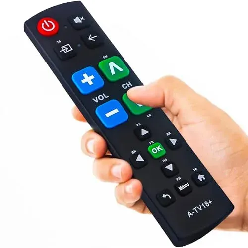 Télécommande universelle Gvirtue grands boutons pour seniors