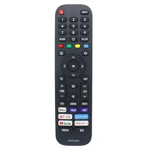 Télécommande Hisense EN2G30H de remplacement (AU-EN2G30H-HS035)