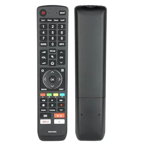 Télécommande Hisense EN3AA39H compatible YouTube Netflix