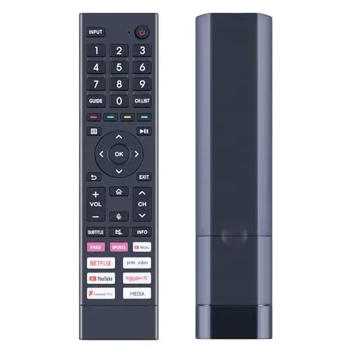 Télécommande Hisense ERF3A80 pour TV 4K UHD