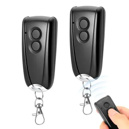 Télécommande compatible Hörmann EcoStar RSC2/RSE2/RSZ1, lot de 2