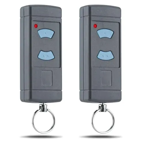 Télécommande Hörmann HSE2-868 868 MHz, lot de 2, bouton bleu
