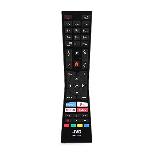 Télécommande JVC RM-C3338 pour Smart TV 4K