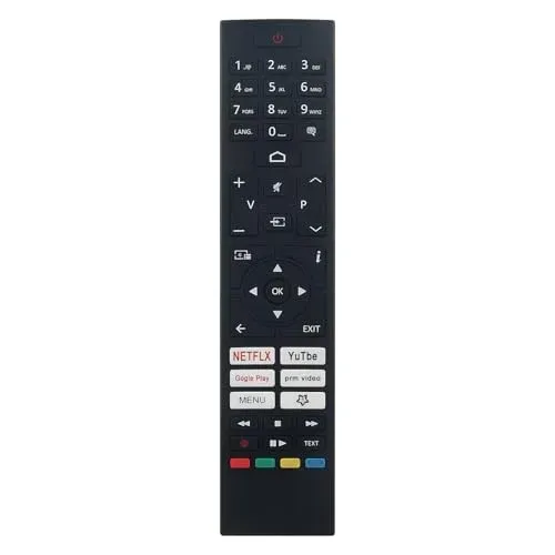 Télécommande compatible JVC RM-C3607 pour téléviseur
