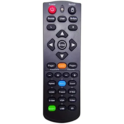 Télécommande Leankle BR-5043N pour Optoma