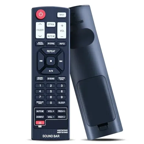 Télécommande WKOLF AKB73575401 pour barre de son LG NB