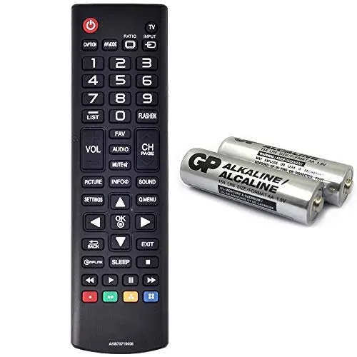 Télécommande LG AKB73715608 avec piles AAA incluses