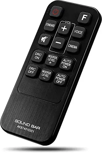 Télécommande AKB74815301 pour barre de son LG LAS454B