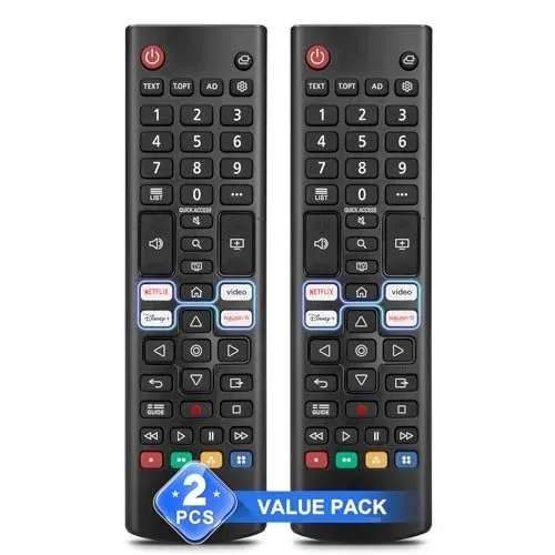 Télécommande universelle LG OMAIC AKB76037605 (lot de 2)
