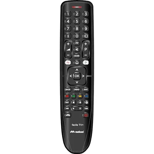 Télécommande Meliconi Gumbody Facile TV+ 806079