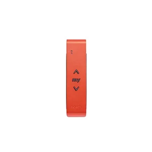 Télécommande murale Somfy Situo io Metal Orange