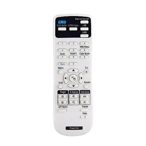 Télécommande universelle MYHGRC pour projecteur Epson
