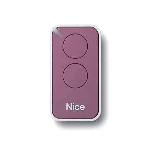 Télécommande Nice Inti 2L d'origine, radio 433 MHz
