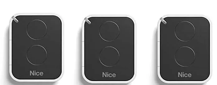 Télécommande compatible Nice Era ON2E, lot de 3