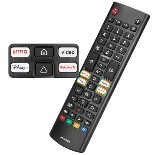 Télécommande de remplacement OMAIC AKB76037605 pour TV LG