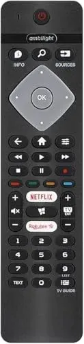 Télécommande compatible Philips Ambilight BRC0884301/01