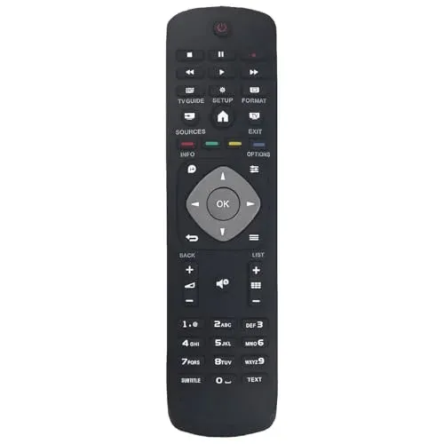 Télécommande de remplacement Philips RM-L1225 pour TV