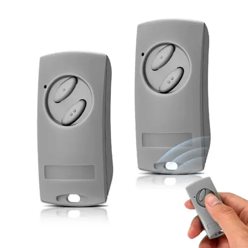 Télécommande Wepai 433 MHz pour portail Hörmann EcoStar (lot de 2)