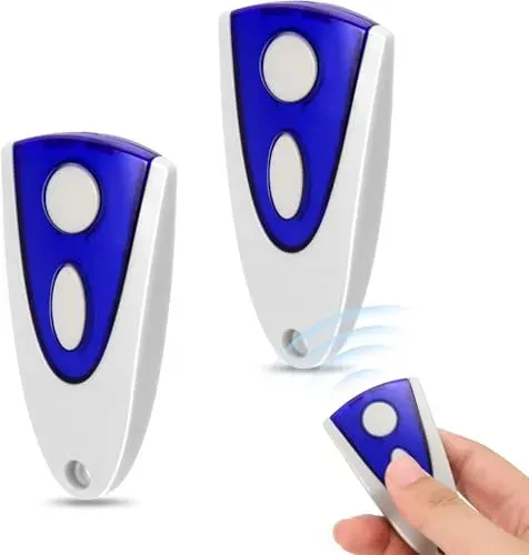 Télécommande portail 433,92 MHz compatible Novoferm, lot de 2