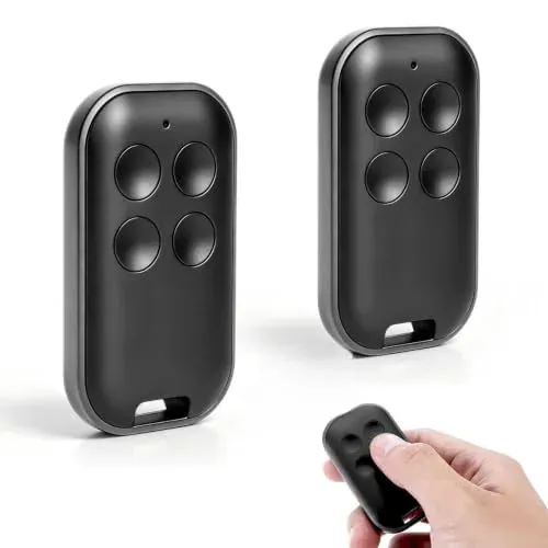 Émetteur de portail Truhuova 433,92 MHz Rolling Code, lot de 2