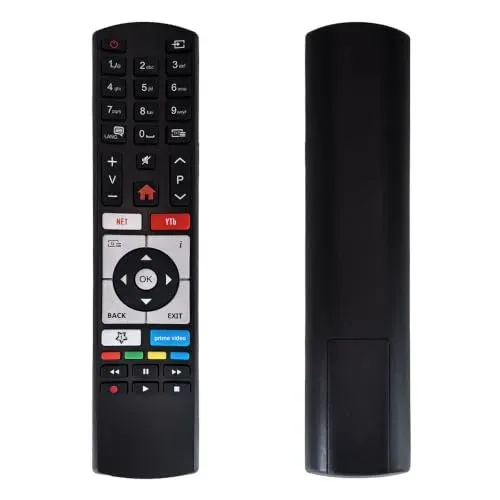 Télécommande RC4318P pour téléviseurs Qilive, Edenwood, Finlux