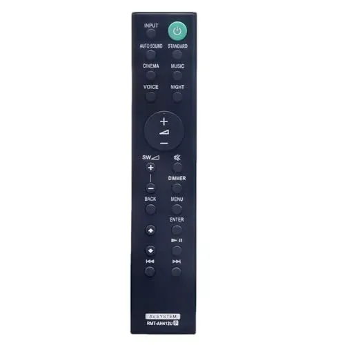 Télécommande RMT-AH412U compatible barre de son Sony