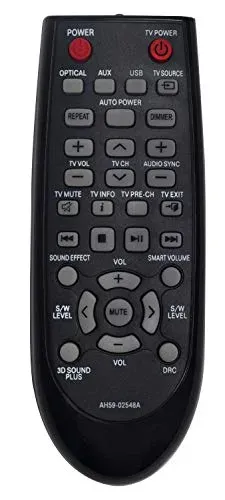 Télécommande AH59-02548A pour barre de son Samsung HW-F350