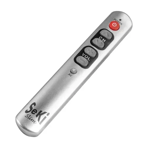 Télécommande SeKi 30789 grandes touches argentée