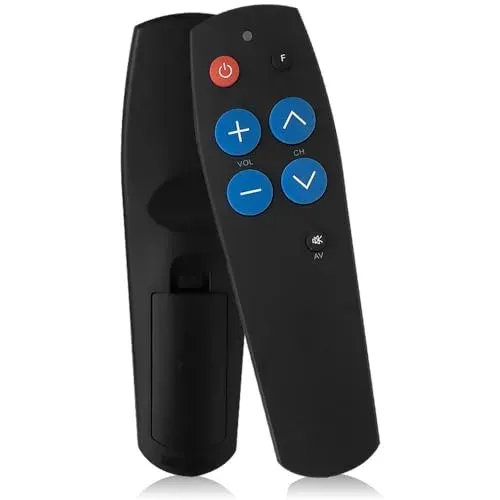 Télécommande TV universelle SGZIOO pour seniors, grandes touches