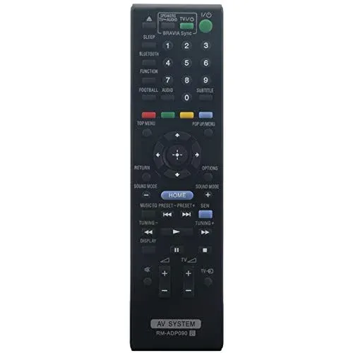 Télécommande Sony RM-ADP090 compatible home cinéma BDV