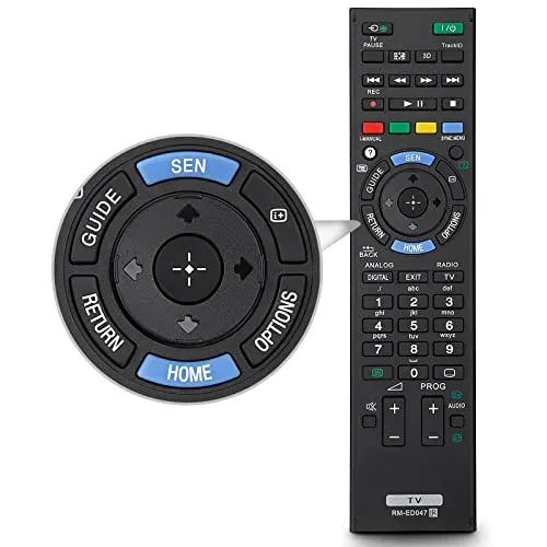 Télécommande compatible Sony RM-ED047 pour Bravia