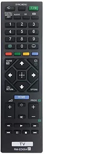 Télécommande de remplacement Sony RM-ED054 pour Bravia