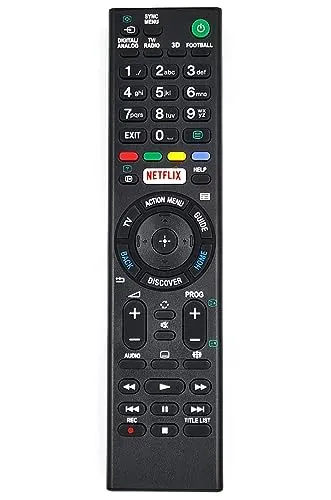 Télécommande compatible Sony Alltro RM-L1275 pour Bravia KD-55XE