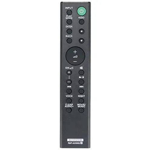 Télécommande compatible Sony RMT-AH300U pour barre de son