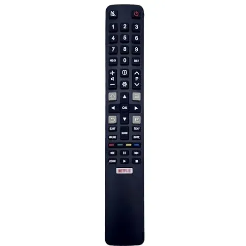 Télécommande compatible TCL RC802N pour téléviseur TCL