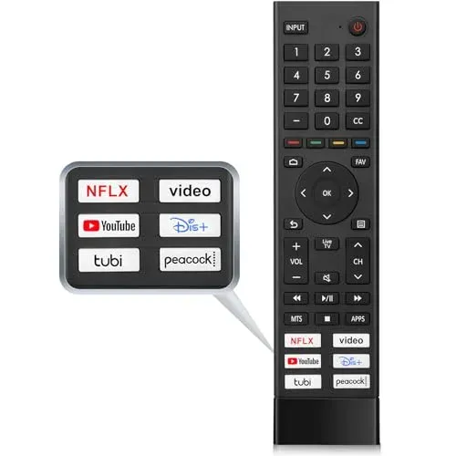 Télécommande TOPKIND ERF3J80H pour TV Hisense